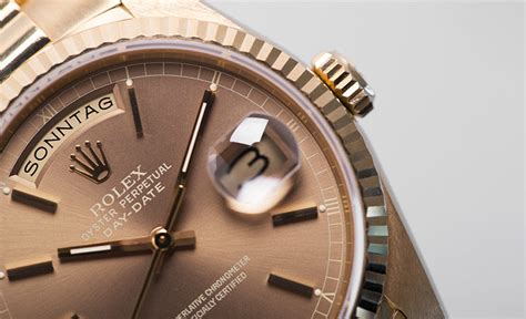 rolex oro lente ingrandimento|Acquista Rolex Day.